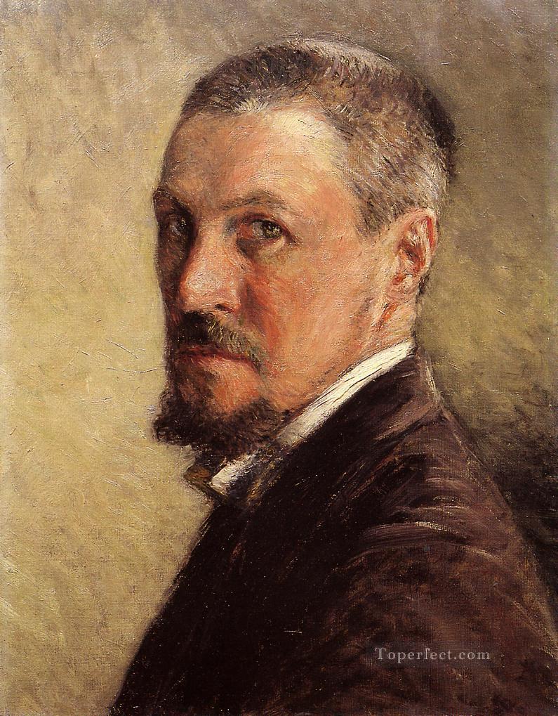 Self Portrait2 Gustave Caillebotte Oil Paintings